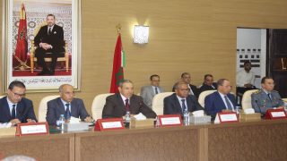 اجتماع اللجنة الجهوية للسلامة الطرقية، بمقر ولاية العيون الساقية الحمراء