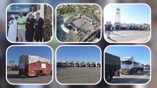 العيون… انطلاق اكثر من 50 شاحنة محملة بالمساعدات صوب المناطق المتضررة من زلزال الحوز