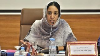 مبارة بوعيدة رئيسة جهة كلميم واد نون تحتج على قرار وزير التعليم العالي فيما يخص النسبة المخصصة لطلبة كلية الطب والصيدلة بكلميم