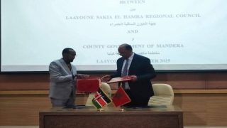 اتفاقية شراكة بين جهة العيون الساقية الحمراء ومقاطعة مانديرا الكينية
