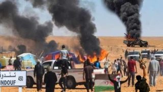 اندلاع اشتباكات بمخيمات الرابوني