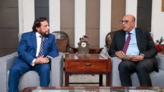 السيد ولد الرشيد يجري مباحثات مع نائب رئيس جمهورية السلفادور حول سبل تعزيز التعاون الثنائي