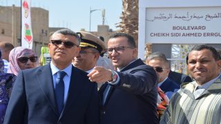 إطلاق أوراش تنموية كبرى بأحياء السمارة وتدشين شارع الشيخ سيدي أحمد الركيبي بحلته الجديدة