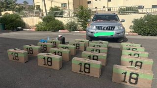 عملية نوعية للدرك الملكي تُحبط تهريب نصف طن من الشيرا ضواحي ميدلت