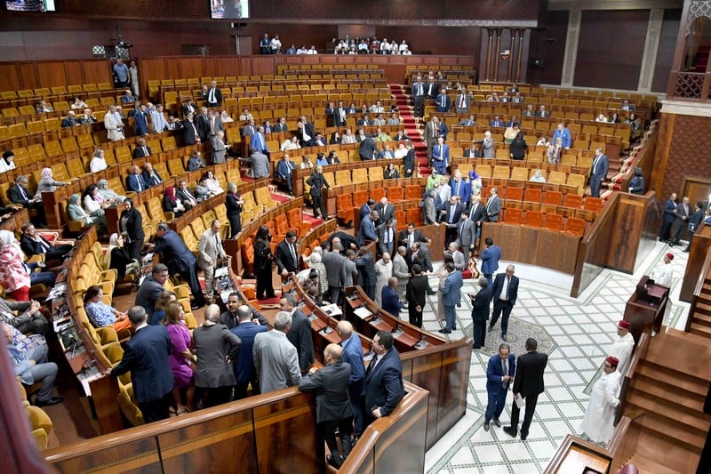 parlement absence des ministres 3 - شطاري نيوز
