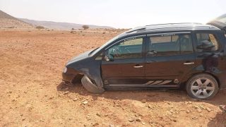 حادثة سير خطيرة بتيوغزة.. نجاة أسرة من الجالية المغربية من موت محقق