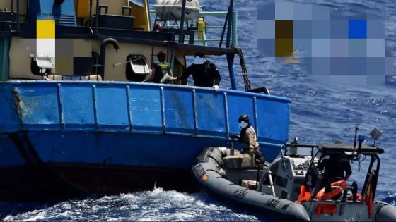 اعتراض سفينة “شبحية” محملة بثلاثة أطنان من الكوكايين غرب جزر الكناري