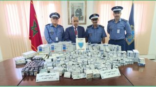 إحباط محاولة تهريب مكملات غذائية محظورة بمطار العيون