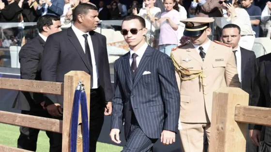 ولي العهد الأمير مولاي الحسن يترأس حفلاً ملكياً تكريماً لأبطال العالم لأقل من 20 سنة