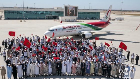 السمارة تفي بوعدها: أول رحلة جوية مدنية تحط بمطار المدينة قادمة من الدار البيضاء