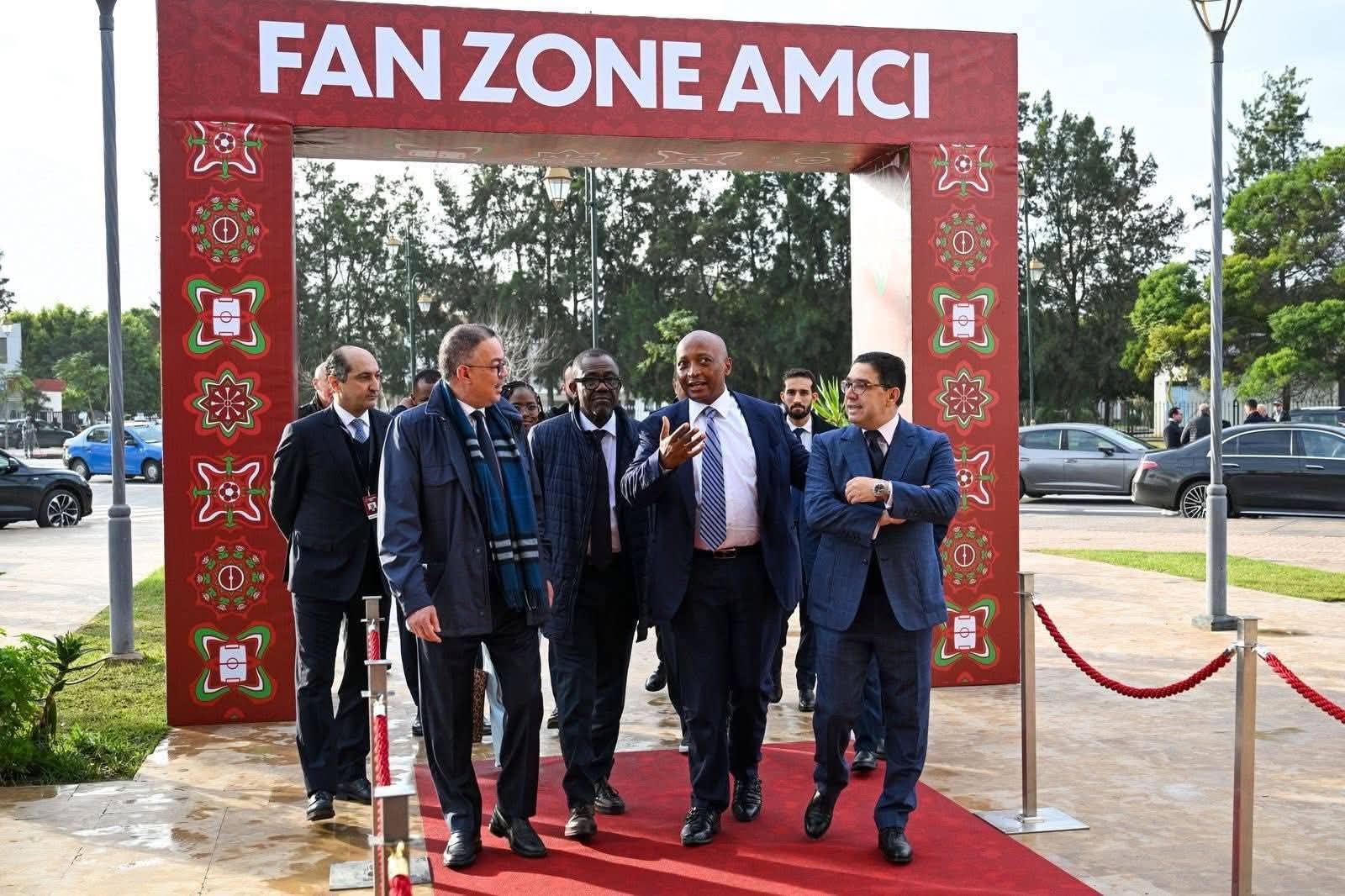 الرباط تحتضن تدشين المنطقة الجماهيرية لكأس أمم إفريقيا 2025 في أجواء إفريقية جامعة