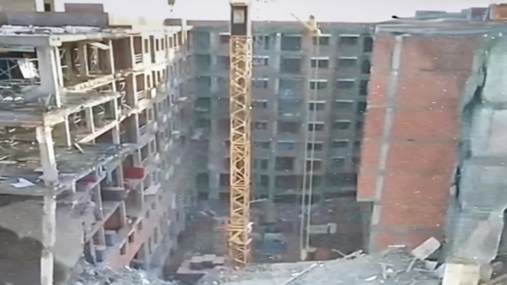 انهيار بناية من خمسة طوابق قيد البناء بالحي الشتوي بمراكش دون تسجيل إصابات.