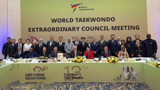 إدريس الهلالي يشارك في الاجتماع الاستثنائي للاتحاد الدولي للتايكوندو بالفجيرة