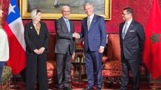 استقبال رسمي للسيد راشيد الطالبي العلمي من طرف الرئيس الشيلي الجديد خوسي أنطونيو كاست