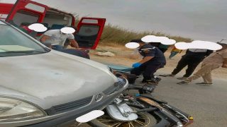 حادثة سير بميدلت إثر رياح قوية تخلف أضرارًا مادية جسيمة.