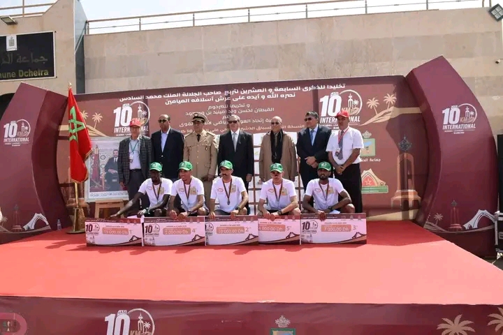حضور رسمي ومشاركة دولية يميزان النسخة الثانية من السباق الدولي بالدشيرة.