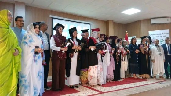 معهد ريزوس للمهن شبه الطبية والصحة يكرّم الأستاذ عبد الله الحيرش ويمنحه لقب “شخصية السنة.