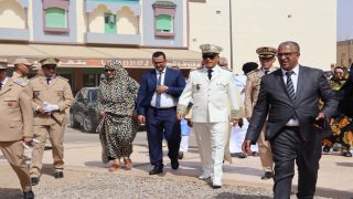 تدشين ساحة العقيد إدريس الحارثي وإطلاق مشاريع تنموية جديدة لتعزيز البنية التحتية بمدينة السمارة.