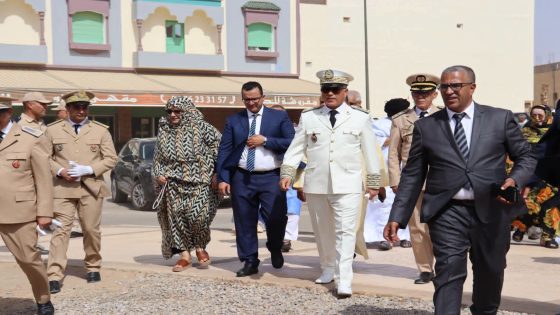 تدشين ساحة العقيد إدريس الحارثي وإطلاق مشاريع تنموية جديدة لتعزيز البنية التحتية بمدينة السمارة.